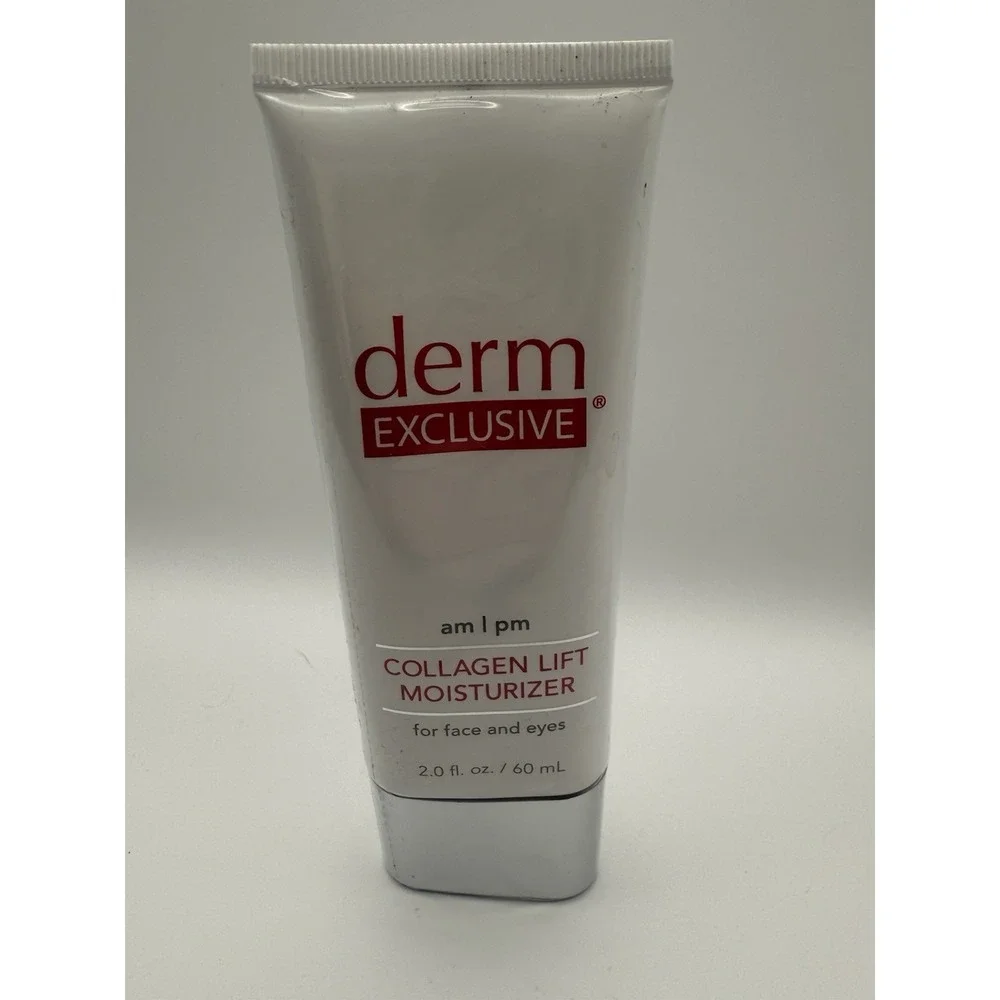 NEW - Derm Exclusive AM/PM Collagen Lift Face & Eyes - 2.0 fl oz / 60 ml -SEALED